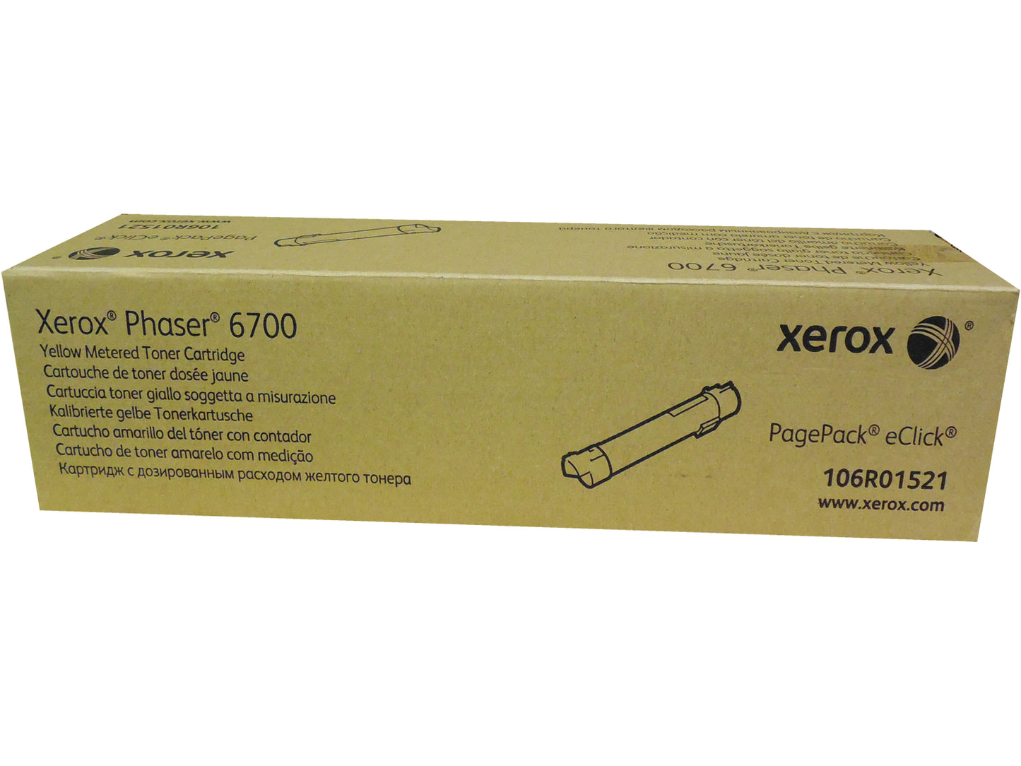 XEROX 106R01521 (106R1521) Metered Yellow Toner