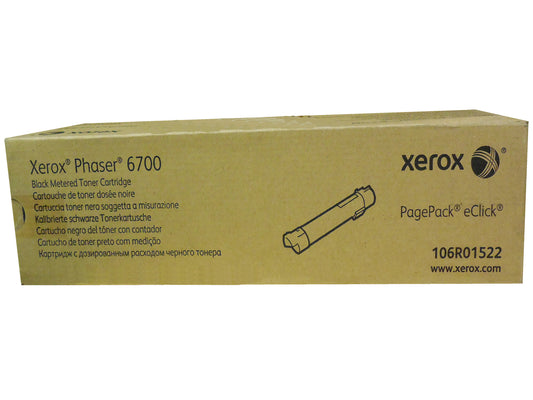 XEROX 106R01522 (106R1522) Metered Black Toner 5k