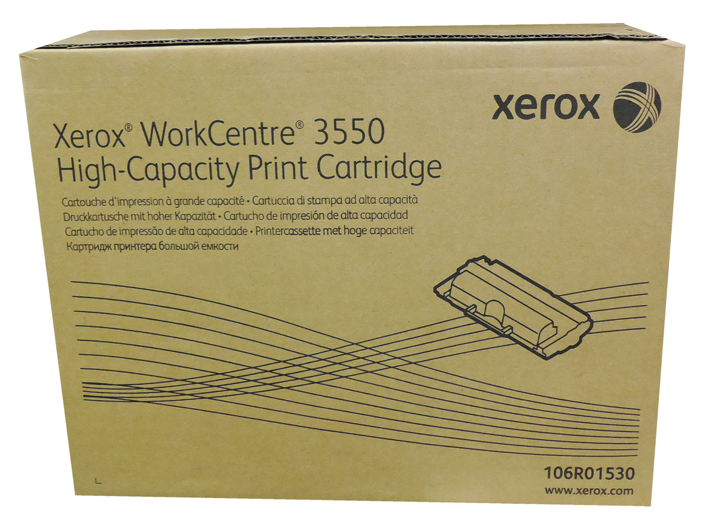 XEROX 106R01530 (106R1530) Black High Yield Toner 11k