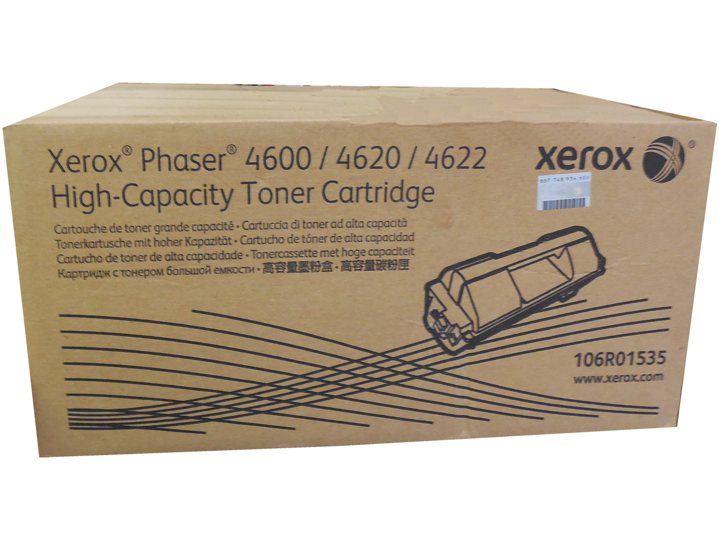 XEROX 106R01535 (106R1535) High Yield Black Toner