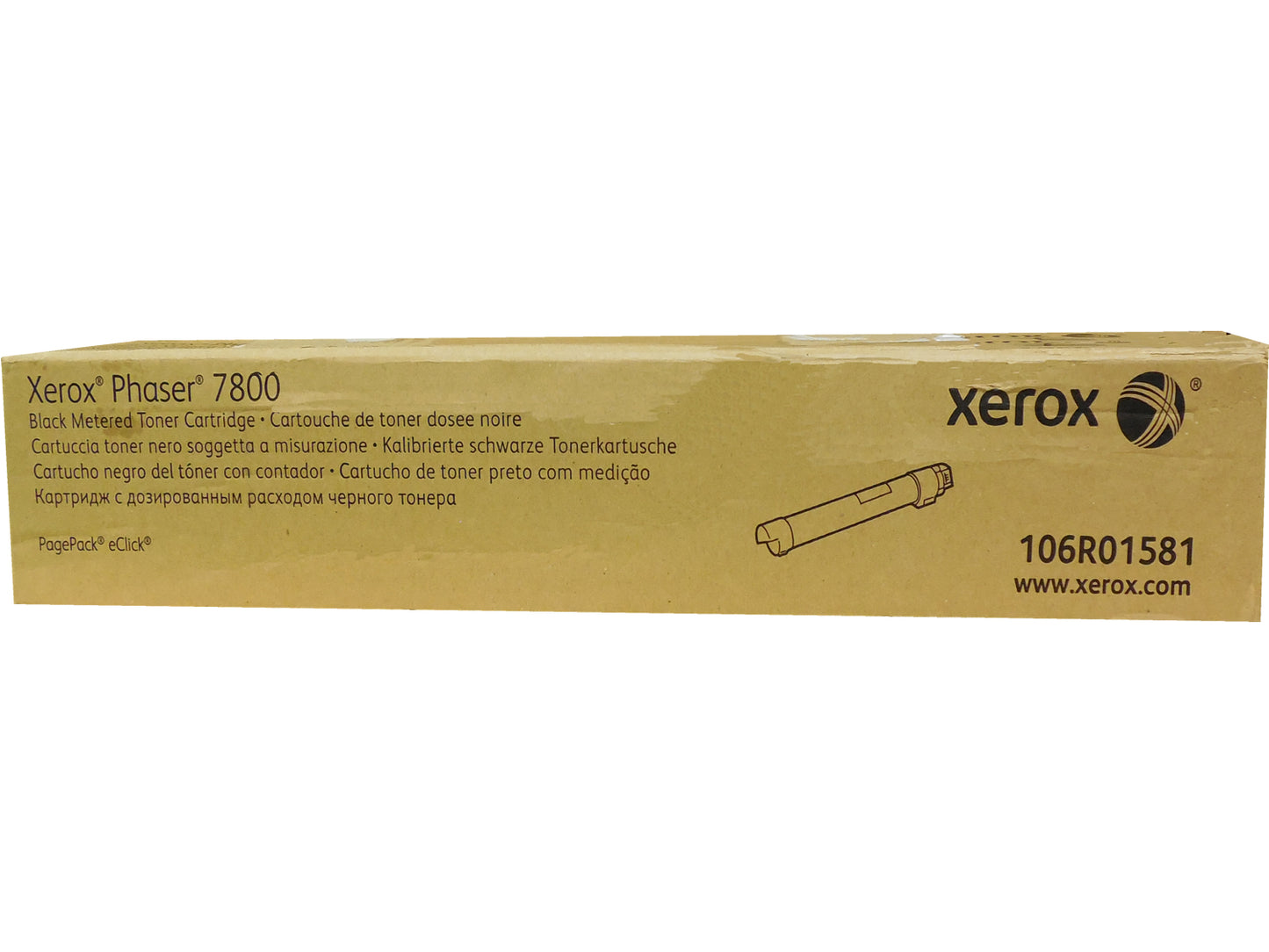 XEROX 106R01581 (106R1581) Metered Black High Yield Toner 24k