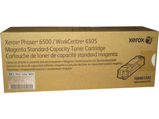 XEROX 106R01592 (106R1592) Magenta Toner 1k