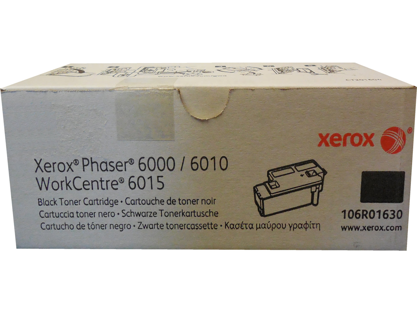 XEROX 106R01630 (106R1630) Black Toner 2k