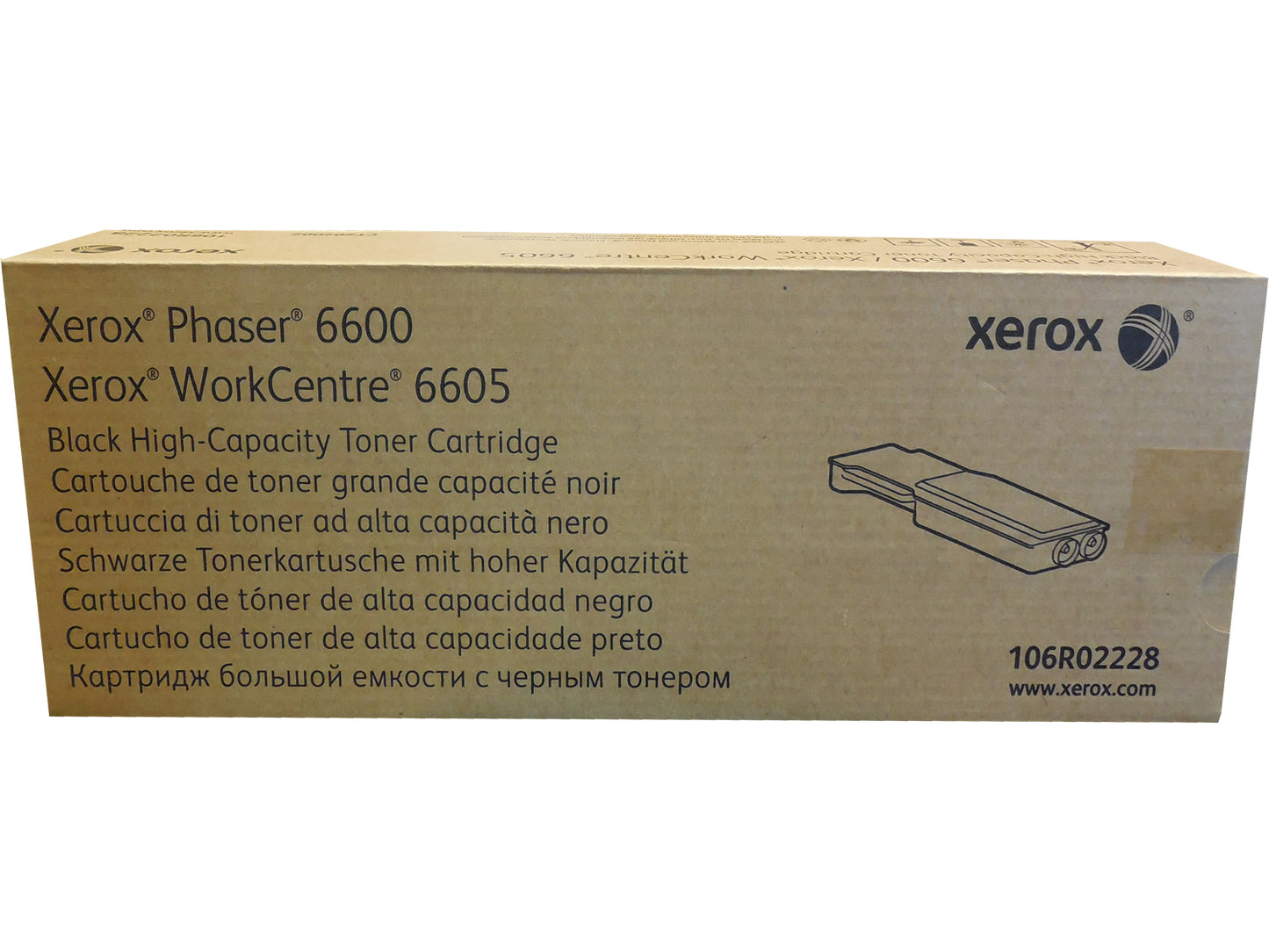 XEROX 106R02228 (106R2228) Black High Capacity Toner Cartridge