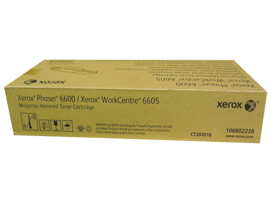 XEROX 106R02238 (106R2238) Metered Magenta Extra High Yield Toner 11k