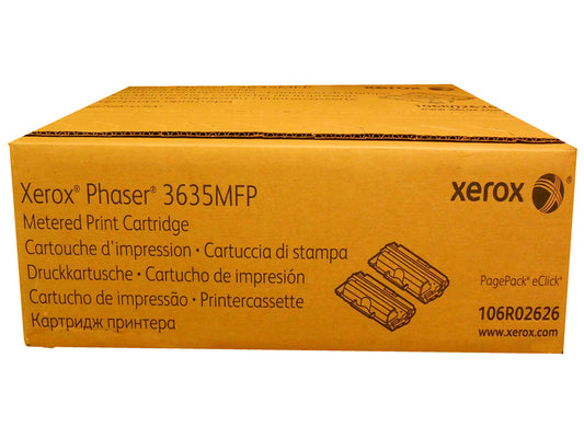 XEROX 106R02626 (106R2626) Metered Black Toner