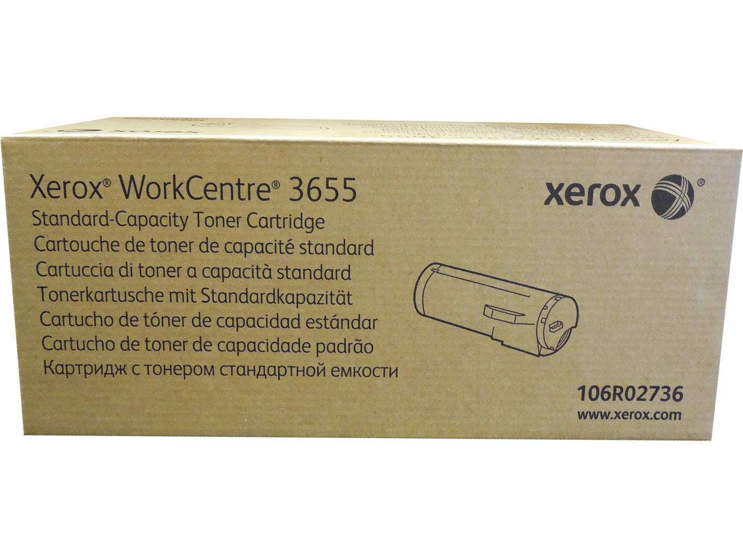 XEROX 106R02736 Black Toner Cartridge