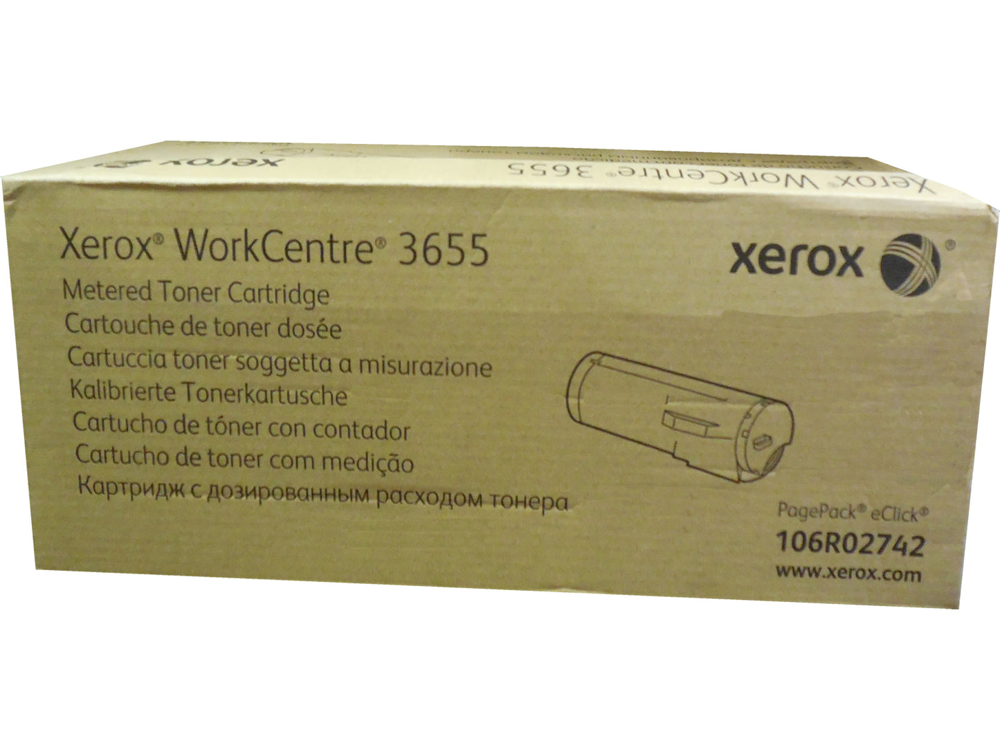 XEROX 106R02742 (106R2742) Black Metered Toner