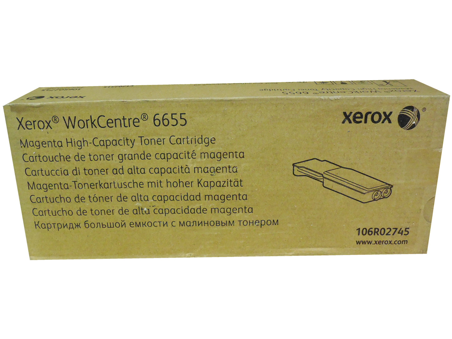 XEROX 106R02745 (106R2745) Magenta High Capacity Toner