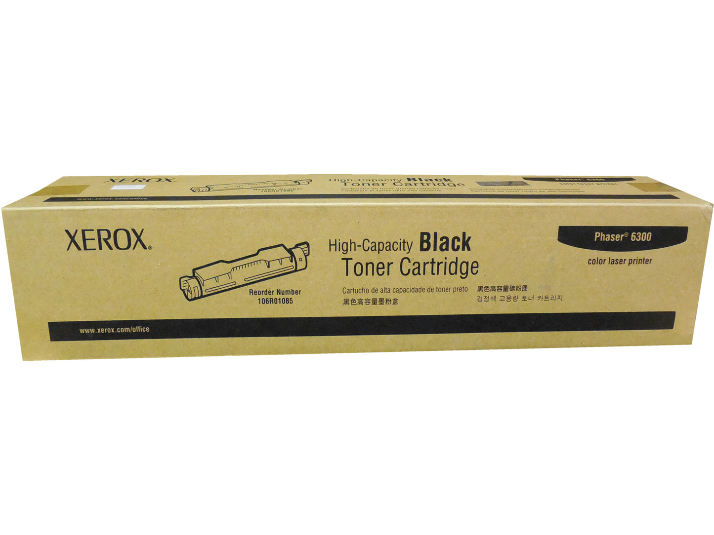 XEROX 106R01085 (106R1085) Black High Yield Toner 7k