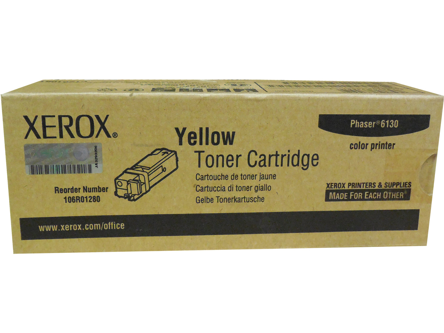 XEROX 106R01280 (106R1280) Yellow Toner 1.9k