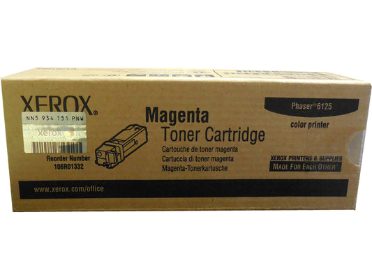 XEROX 106R01332 (106R1332) Magenta Toner 1k