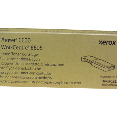 XEROX 106R02237 (106R2237) Metered Cyan Extra High Yield Toner 11k