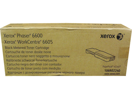 XEROX 106R02240 (106R2240) Metered Black Extra High Yield Toner 11k