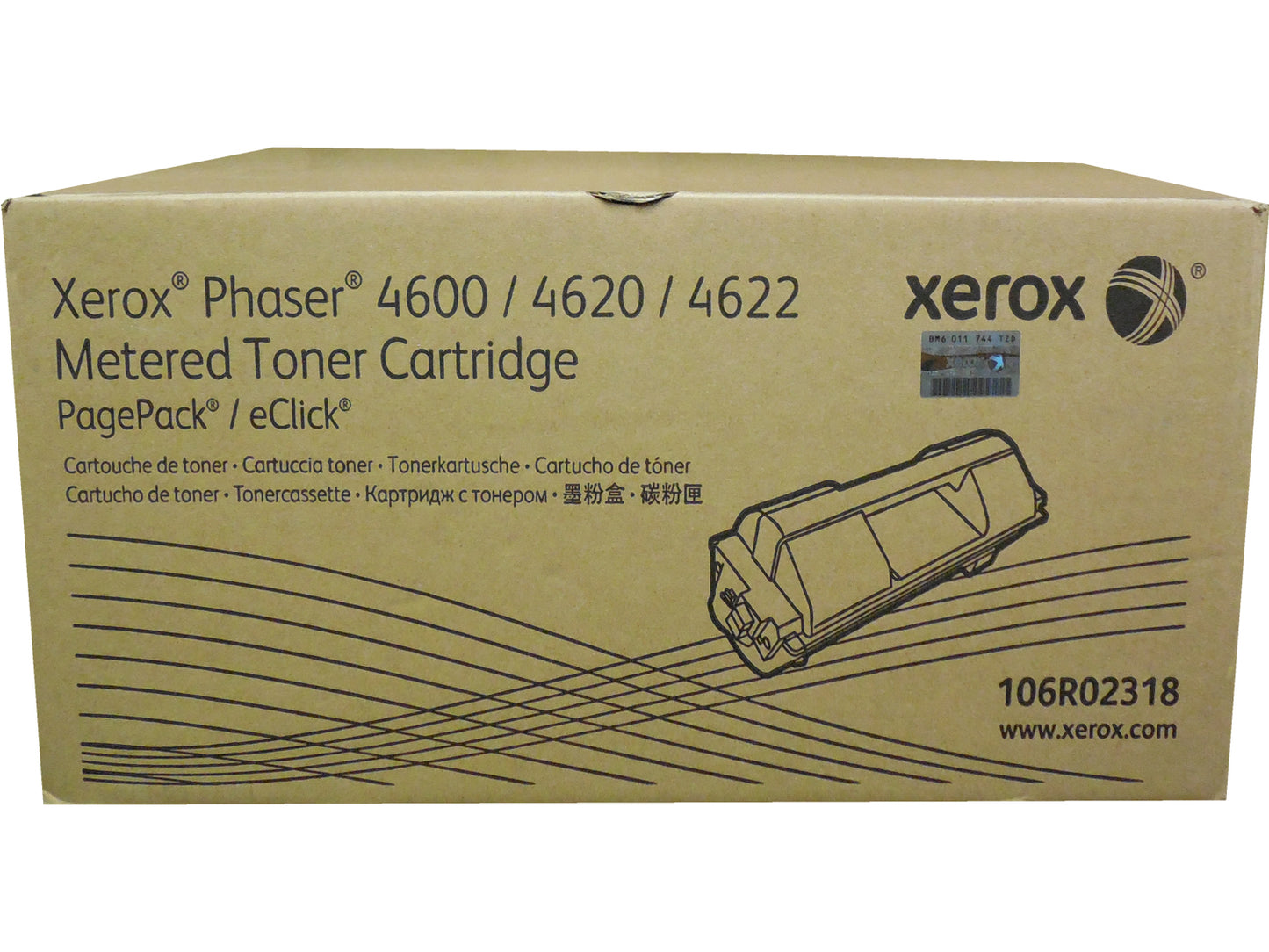 XEROX 106R02318 (106R2318) Black Metered Toner Cartridge