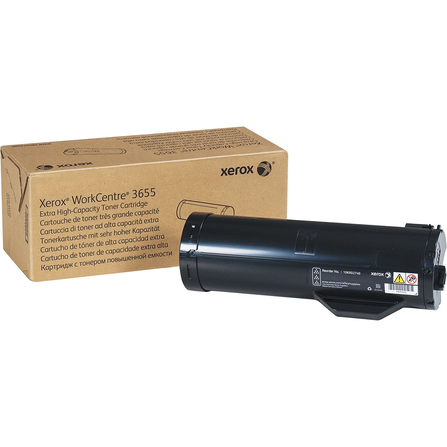 XEROX 106R02740 (106R2740) Extra High Yield Black Toner