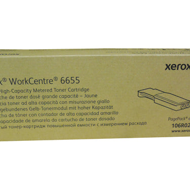 XEROX 106R02750 (106R2750) High Yield Yellow Metered Print Cartridge