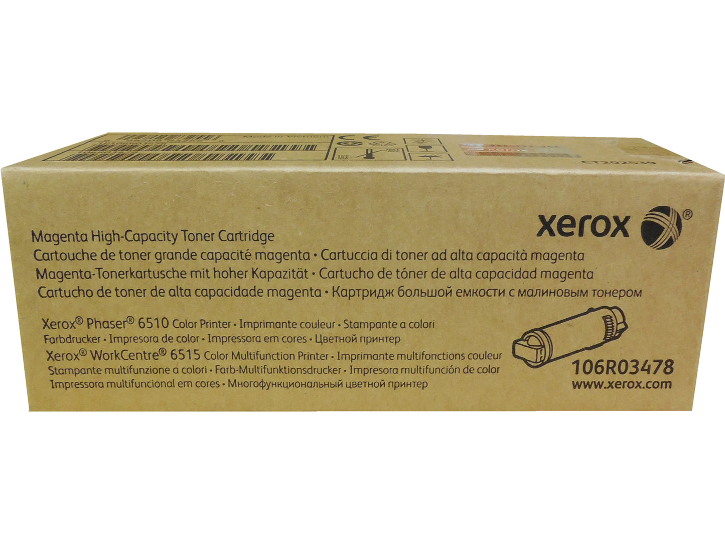 XEROX 106R03478 (106R3478) Magenta Toner Cartridge