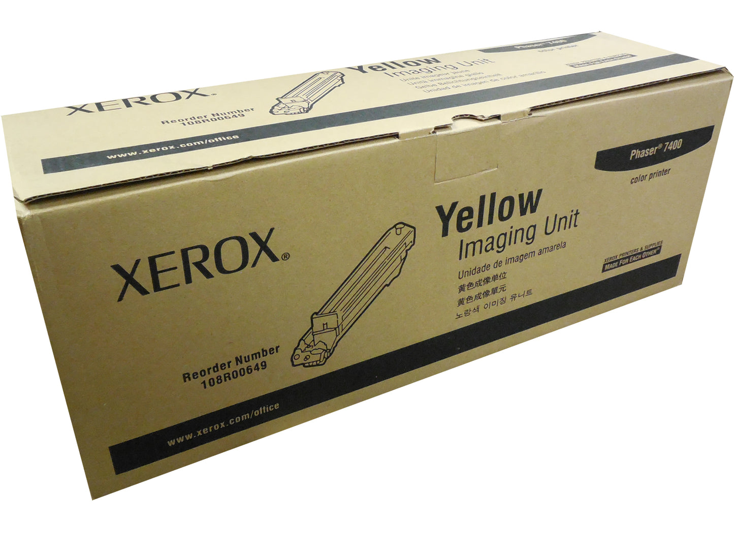 XEROX 108R00649 (108R649) Yellow Imaging Unit 30k