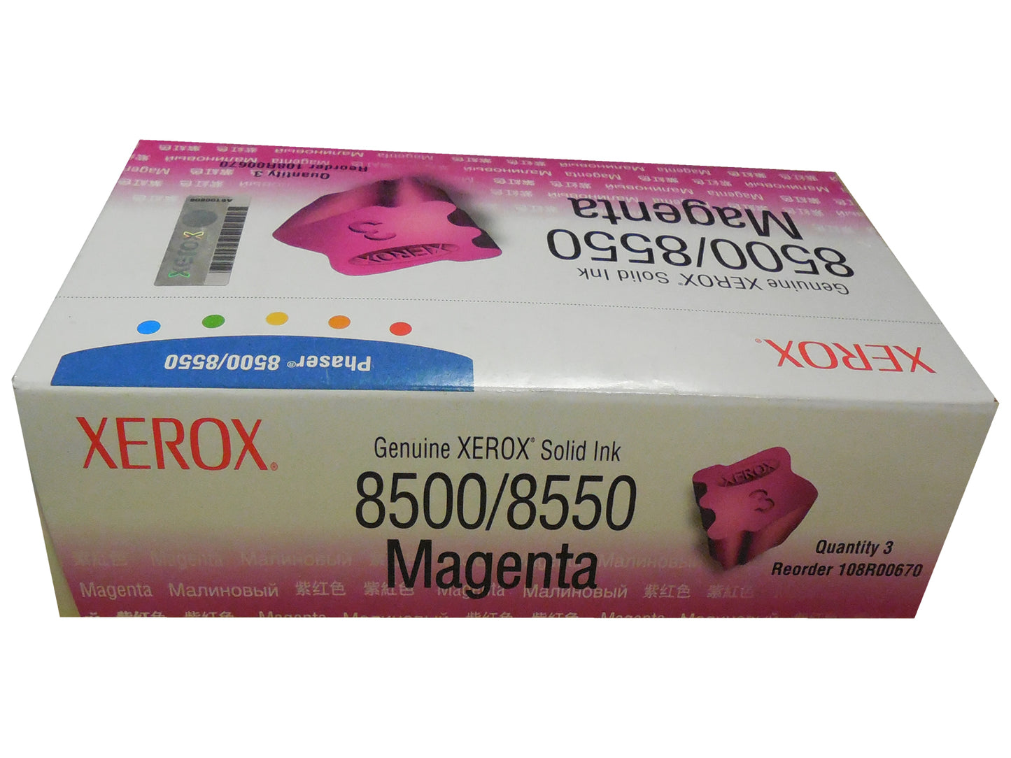 XEROX 108R00670 (108R670) Magenta Ink (3 pack) 3k