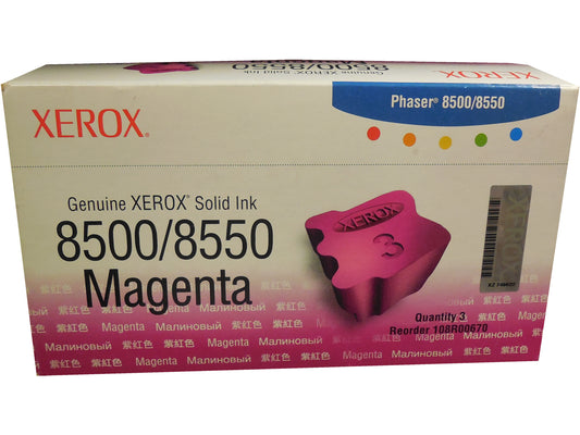 XEROX 108R00670 (108R670) Magenta Ink (3 pack) 3k