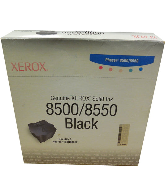 XEROX 108R00672 (108R672) Black Ink (6 pack) 6k