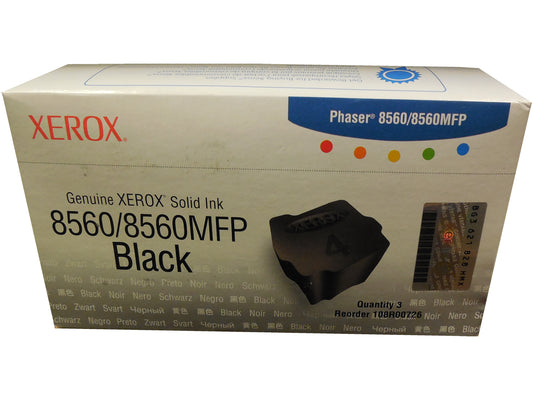 XEROX 108R00726 (108R726) Black Ink 3pk 3.4k