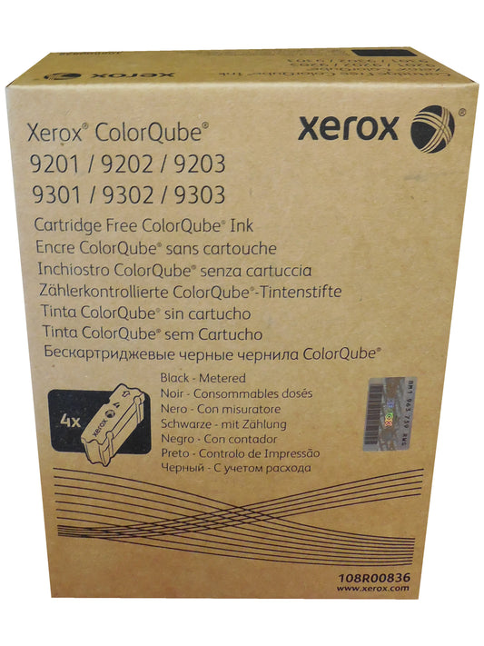 XEROX 108R00836 (108R836) Metered Black Ink 40k