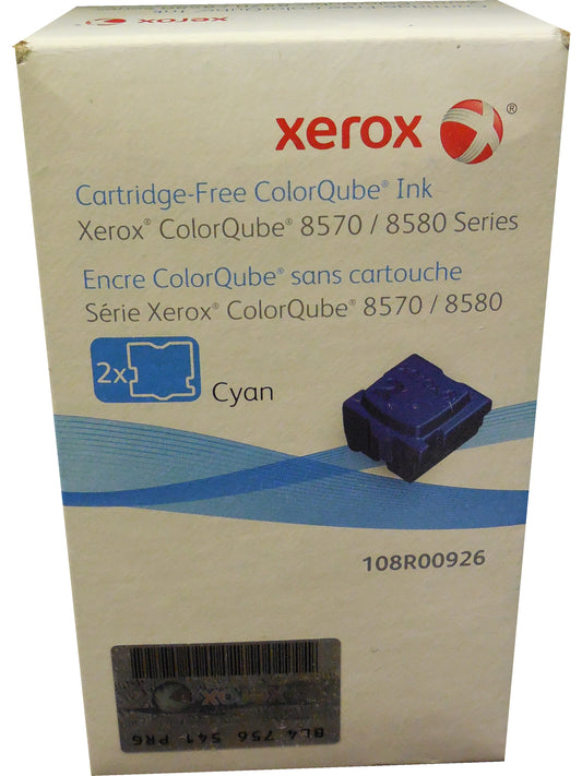 XEROX 108R00926 (108R926) Cyan Ink 2 Pack 4.4k