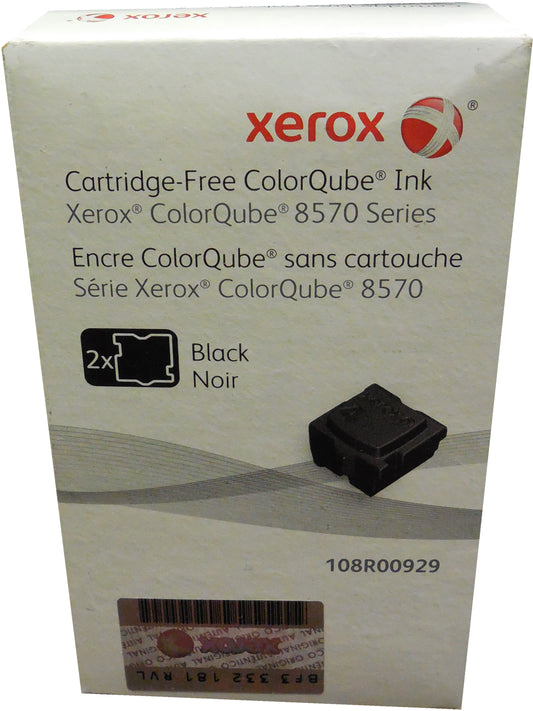 XEROX 108R00929 (108R929) Black Ink 2 Pack 4.3k