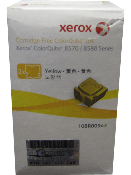 XEROX 108R00943 (108R943) Yellow Ink 2pk 4.4k