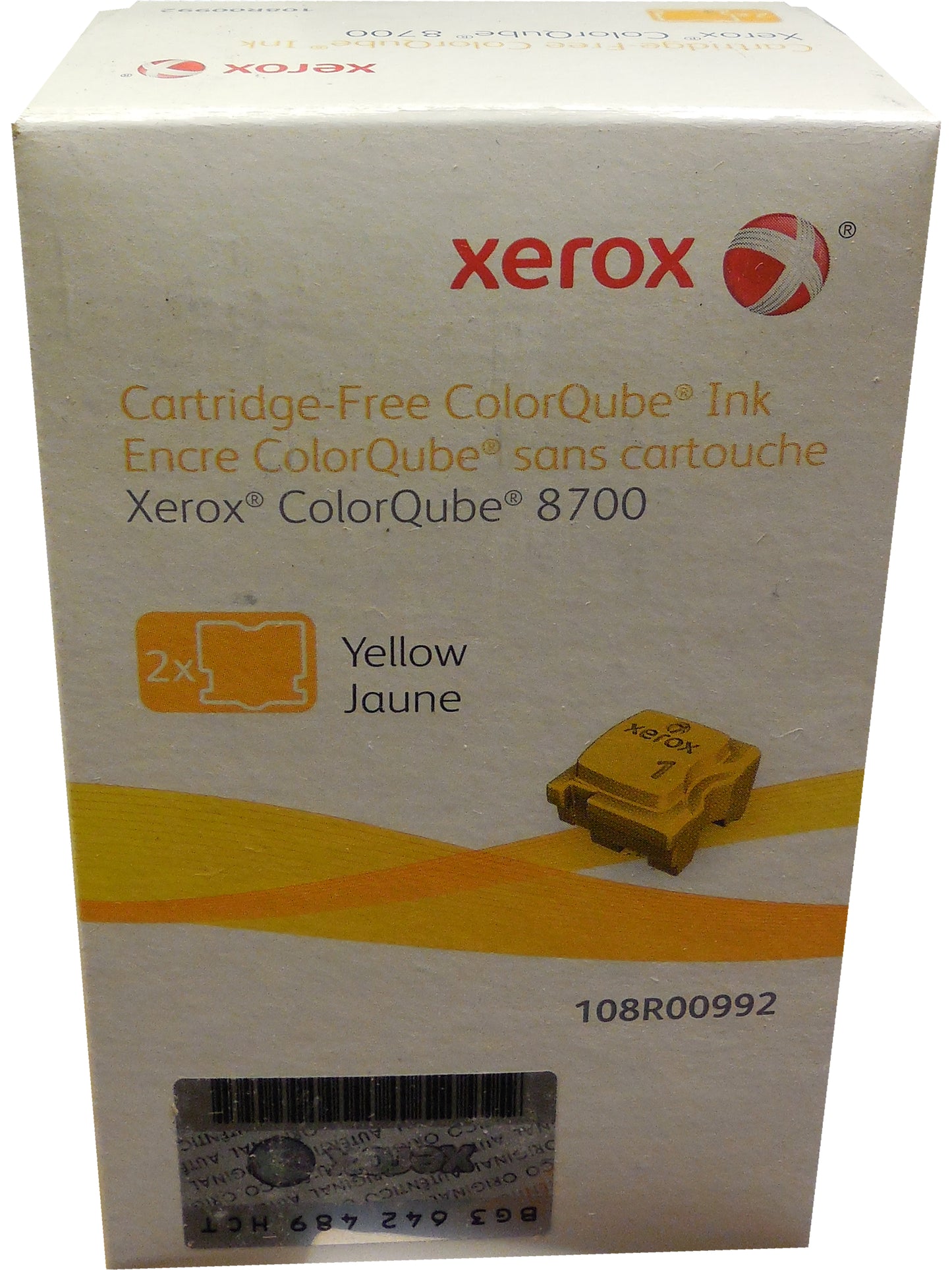 XEROX 108R00992 (108R992) Yellow Ink 2 Pack 4.2k