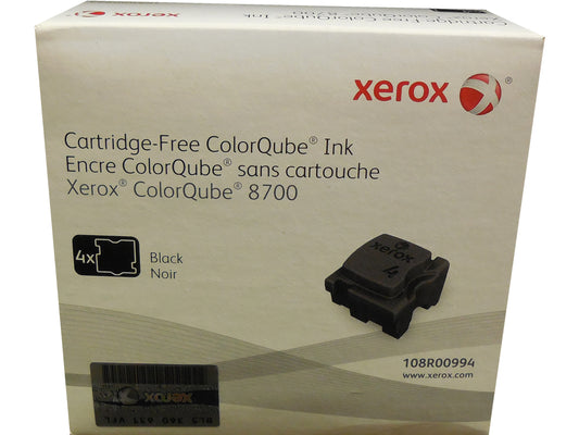 XEROX 108R00994 (108R994) Black Ink 4 Pack 9k