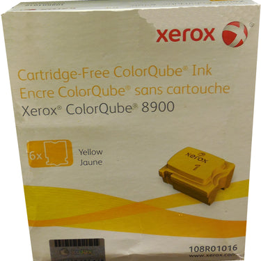 XEROX 108R01016 (108R1016) Yellow Ink 6/box 16.9k