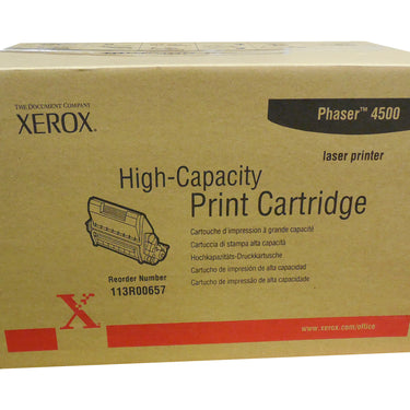 XEROX 113R00657 (113R657) Black High Yield Toner 18k