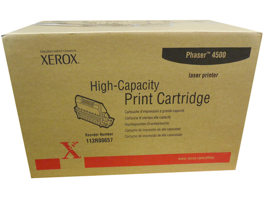 XEROX 113R00657 (113R657) Black High Yield Toner 18k