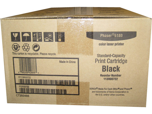 XEROX 113R00722 (113R722) Black Toner 3k