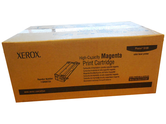 XEROX 113R00724 (113R724) Magenta High Yield Toner 6k