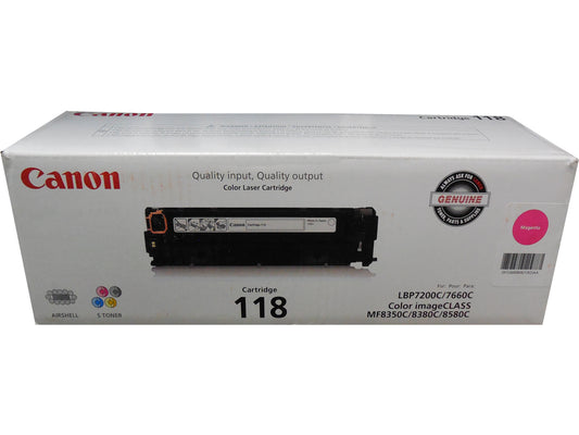 CANON 118M 118 (2660B001AA) Magenta Toner