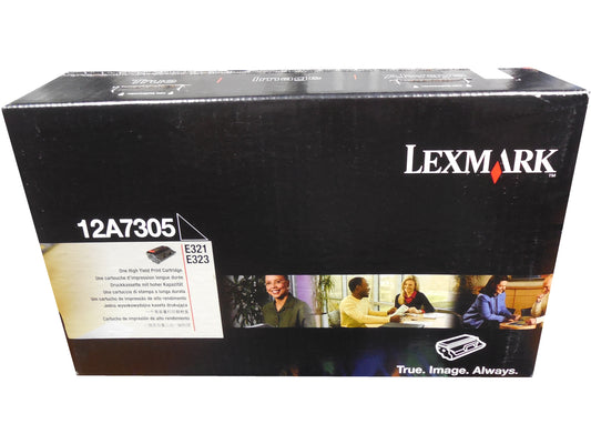 LEXMARK 12A7305 Black High Yield Toner 6k