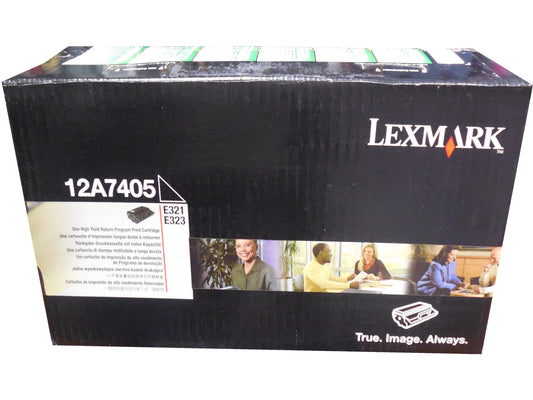 LEXMARK 12A7405 Black High Capacity Toner 6k