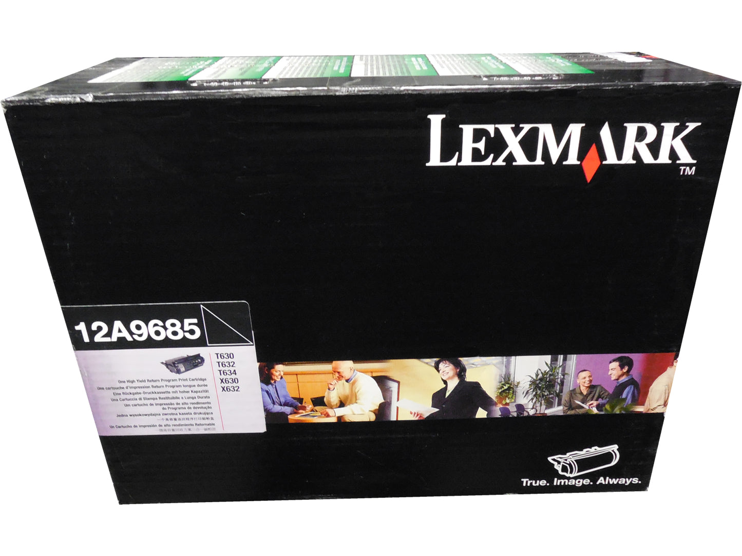 LEXMARK 12A9685 Black High Yield Toner 21k