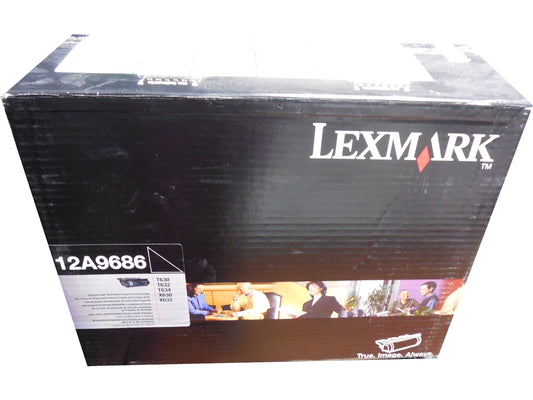 LEXMARK 12A9686 Black Extra High Yield Toner 32k