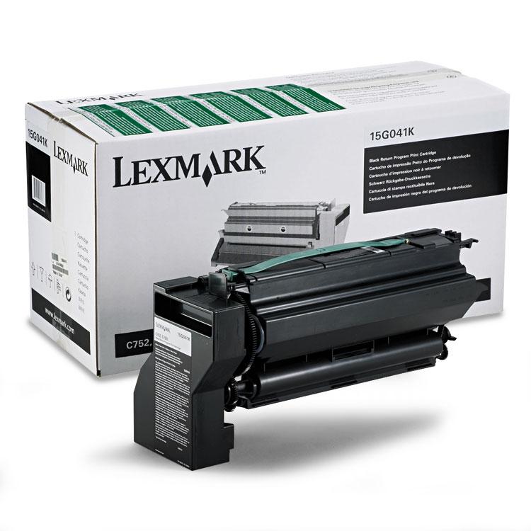 LEXMARK 15G041K Black Toner 6k