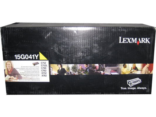 LEXMARK 15G041Y Yellow Toner 6k