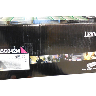 LEXMARK 15G042M Magenta High Yield Toner 15k