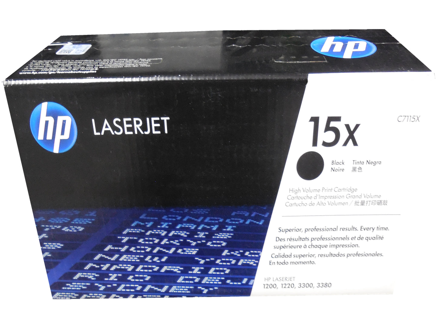 HP C7115X (15X) Black High Capacity Toner Cartridge