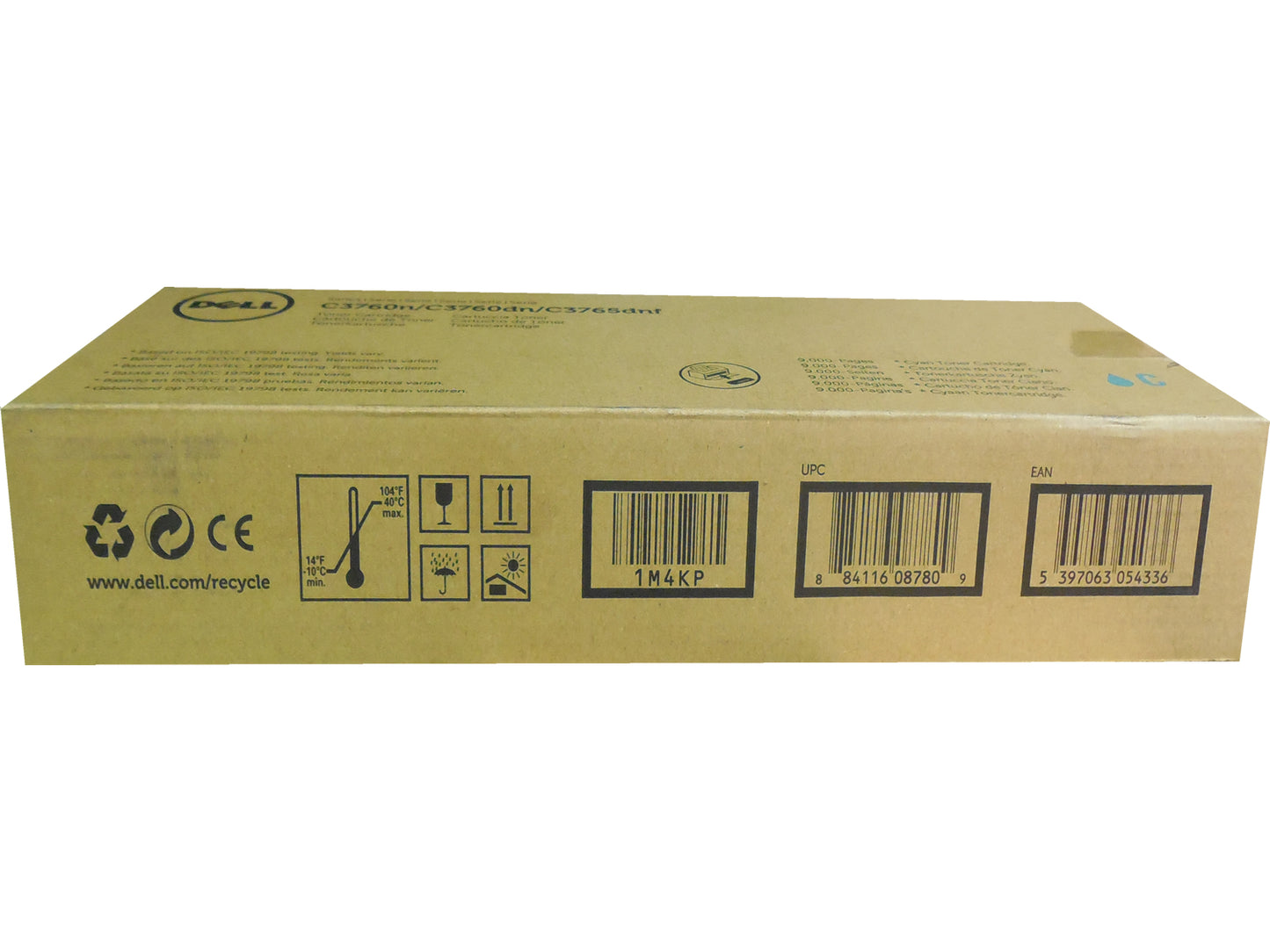 DELL 1M4KP (FMRYP) Cyan Extra High Yield Toner 9k