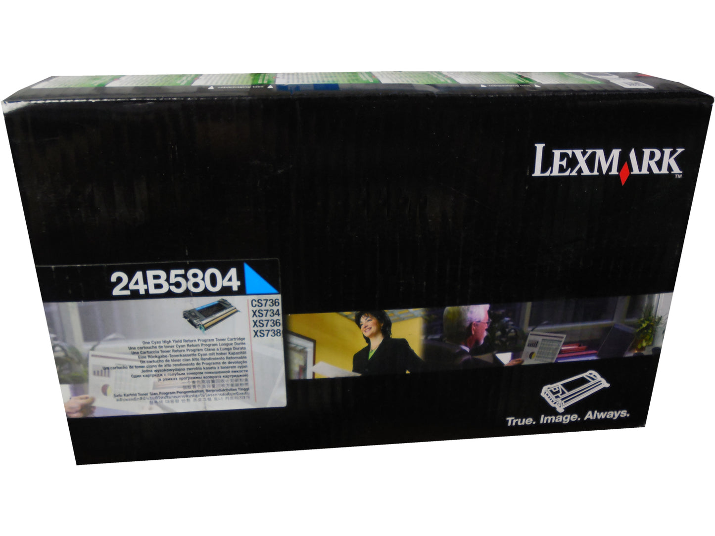 LEXMARK 24B5804 Cyan High Yield Toner