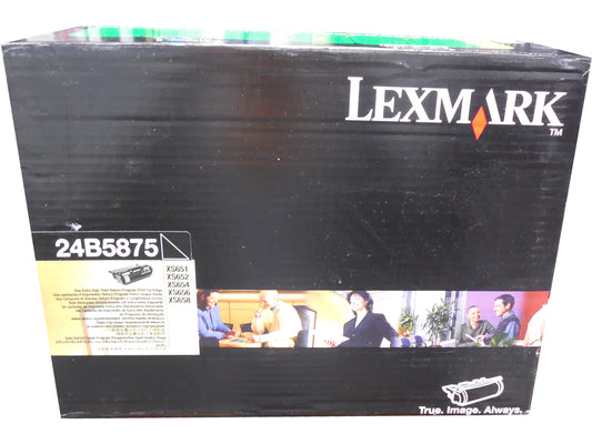 LEXMARK 24B5875 Black Extra High Yield Toner (S machines only) 30k
